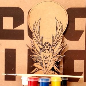 Sitting Fairy Painting Board