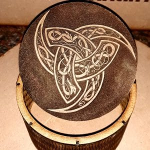 Round Box Odin's Drinking Horns