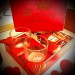 King and Queen Whiskey glass set