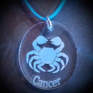 Zodiac Necklace Cancer