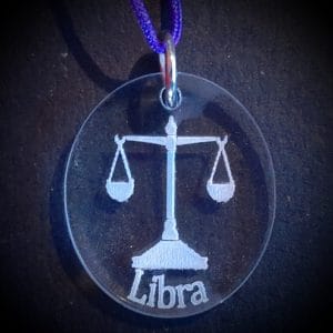 Zodiac Necklace Libra