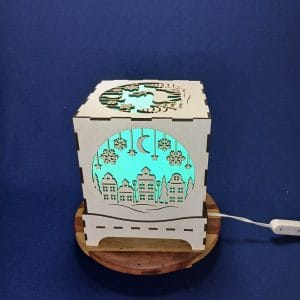 Christmas Snow Glob Night-light - Image 2