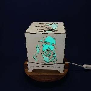 Image of the Night Light of Christ Back panel