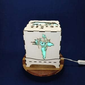 Image of the Night Light of Christ right side panel
