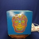 Image of Multi-layered Coloured Skull Lightbox