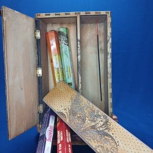 Image Double incense box Fairy Queen open view