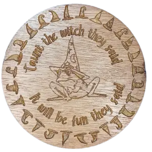 Image of the Taunt the witch coaster