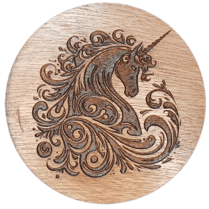 Image of the Unicorn coaster