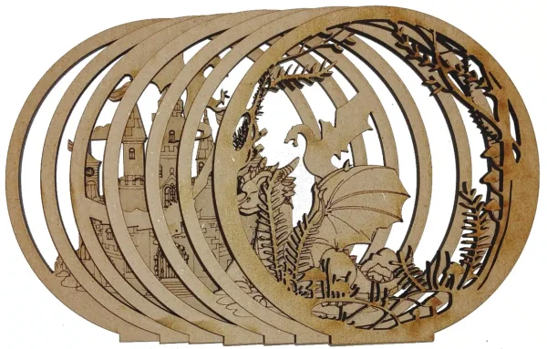 Image of Baby Dragon Paint Me set Expanded