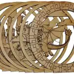 Image of a Brave Knight on a Dragon