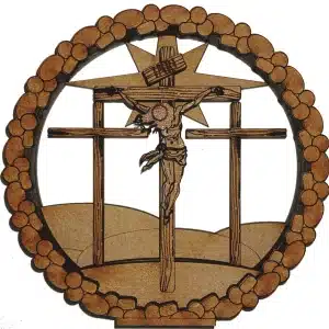 Image of a Christ on the cross paint Me Set