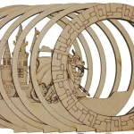 Image of a Knight with a Dragon paint Me Set