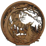 Image of a Witch with a Stag paint Me Set
