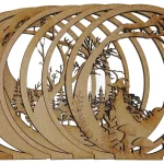 Image of a Witch with a Stag paint Me Set