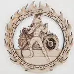 Image of our multi-layered Ghost Bike Paint me set