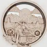 Image of our multi-layered Panhead Chopper Paint me set