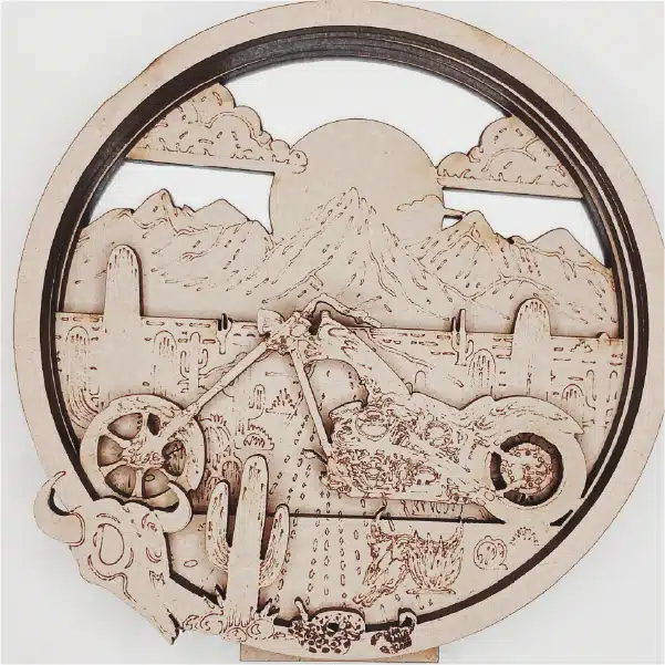 Image of our multi-layered Panhead Chopper Paint me set