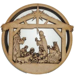 Image of Nativity Scene Paint Me set.