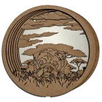 Image of the Bulldog Paint Me set expanded.